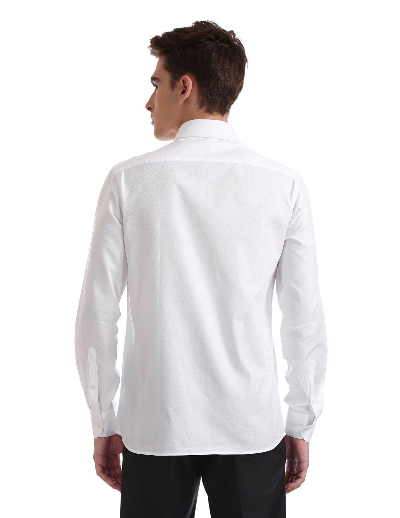 Arrow Men Casual Wear White Shirt